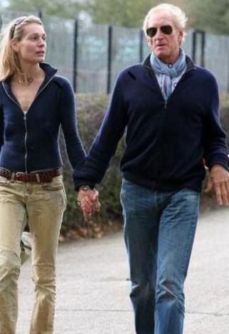 Eleanor Boorman with her ex fiance Charles Dance.
